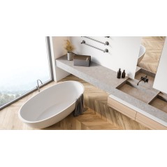 Klipsch The Three PLUS Valnød - Trådløs 120W Lydoplevelse i Premium Kvalitet